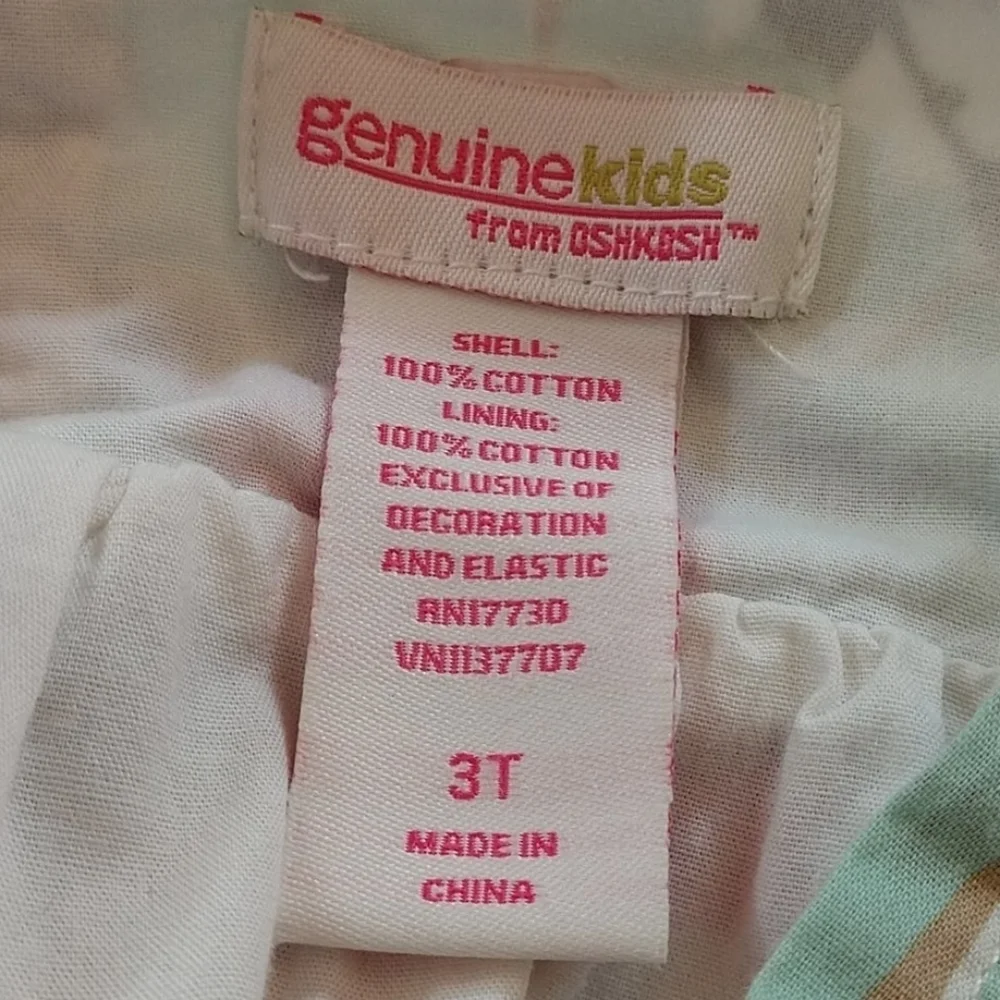 Genuine Kids Floral Print Sundress Size 3T
